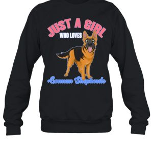 Dog Girls Cute Animal Pet German Shepherd shirt 4