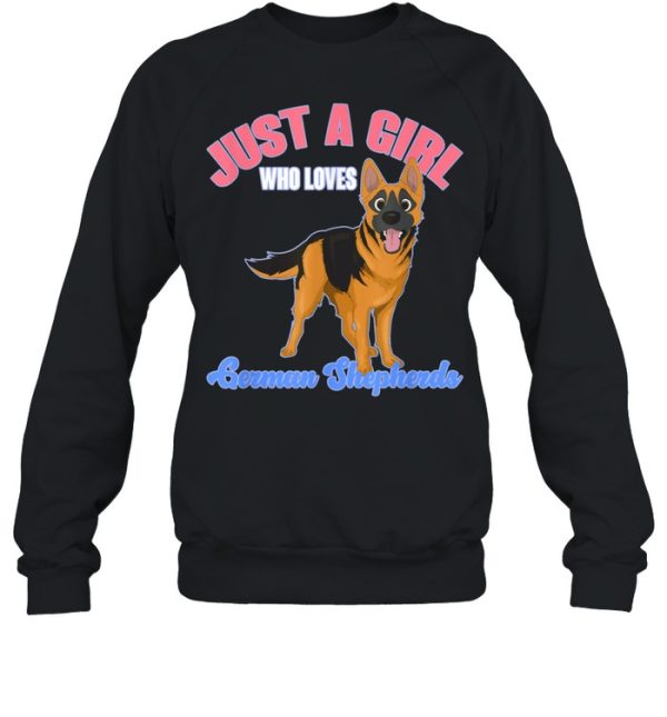 Dog Girls Cute Animal Pet German Shepherd shirt