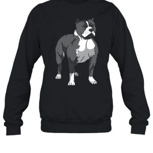 Dog Pit Bull Breed Loyal Companion Brown shirt 4