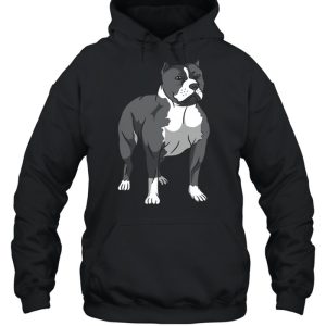 Dog Pit Bull Breed Loyal Companion Brown shirt 5