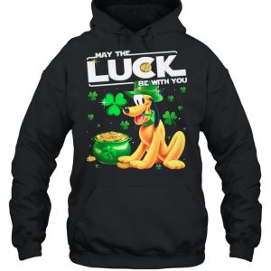 Dog Pluto may the luck be with you St Patricks Day shirt 3