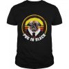Dog Pug In Black Vintage Shirt