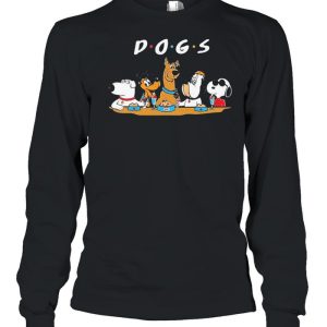 Dogs Friends Snoopy Scooby Doo Goofy Pluto Brian Shirt