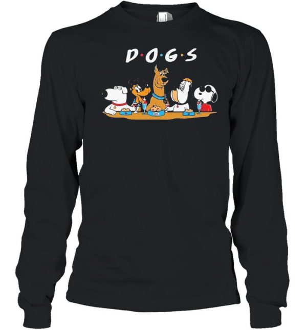 Dogs Friends Snoopy Scooby Doo Goofy Pluto Brian Shirt