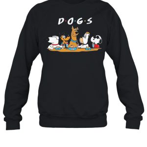 Dogs Friends Snoopy Scooby Doo Goofy Pluto Brian Shirt