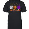 Dogs Paw Pumpkin Halloween T-shirt