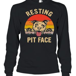 Dogs Resting Pit Face Vintage shirt