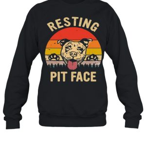 Dogs Resting Pit Face Vintage shirt 2