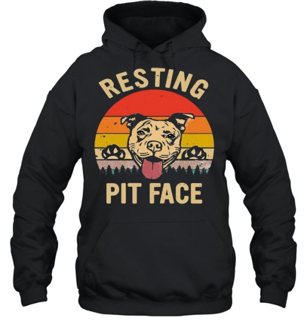 Dogs Resting Pit Face Vintage shirt