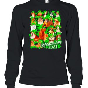 Dogs St Patricks Day 2021 shirt