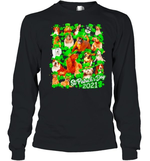 Dogs St Patricks Day 2021 shirt