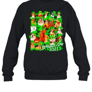 Dogs St Patricks Day 2021 shirt