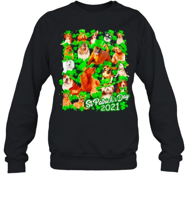 Dogs St Patricks Day 2021 shirt