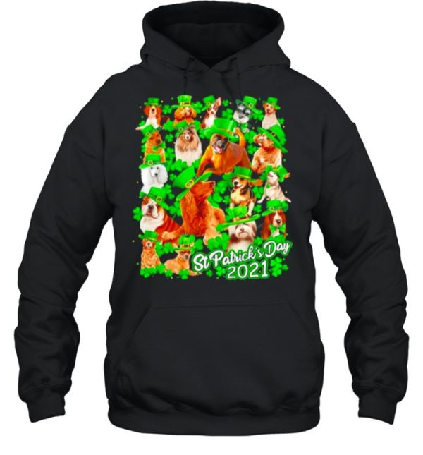 Dogs St Patricks Day 2021 shirt