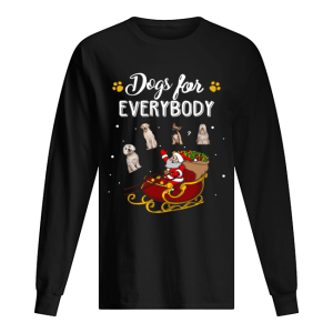 Dogs for everybody Santa Claus Christmas shirt