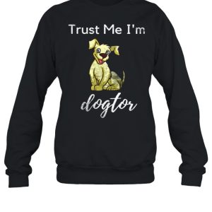 Dogtor Doctor Medical Pun Dog Animal Distressed shirt 1