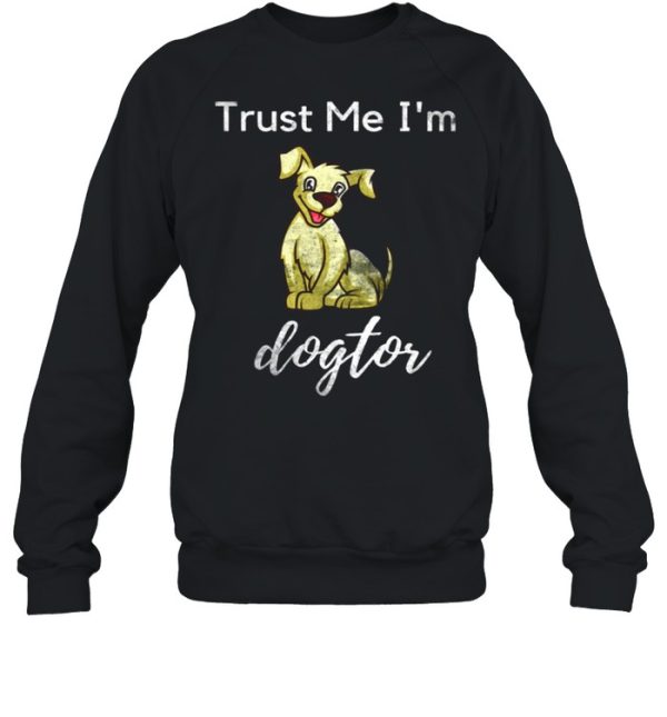 Dogtor Doctor Medical Pun Dog Animal Distressed shirt