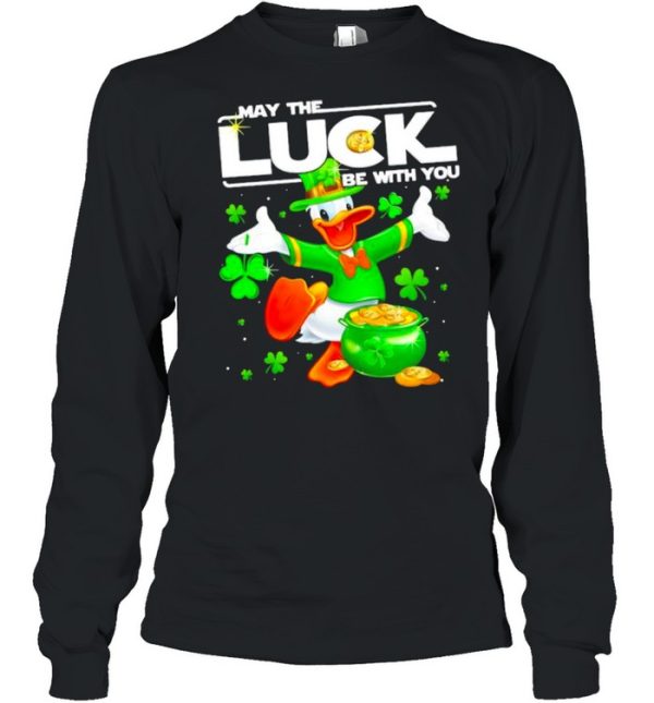 Donald May The Luck Be With You Patrick Day Shirt