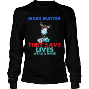 Donkey Mask Matter They Save Lives Wear A Mask shirt 2