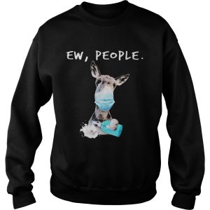 Donkey mask washing your hand ew people shirt 2