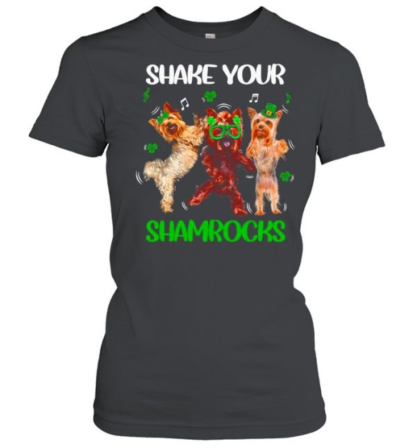 Doodle Dogs Shake Your Shamrocks Happy St Patrick’s Day shirt