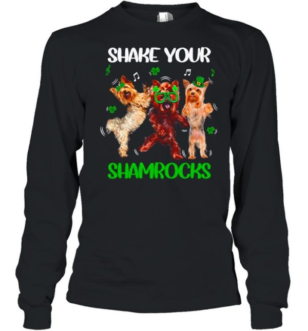 Doodle Dogs Shake Your Shamrocks Happy St Patrick’s Day shirt