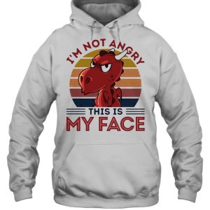 Dragon I'm not angry this is my face shirt 5