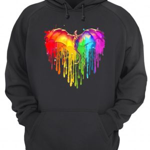 Dragon LGBT Heart shirt 3