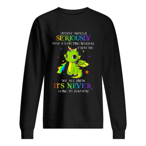 Dragon Unicorn People Should Seriously Stop Expecting From Me shirt