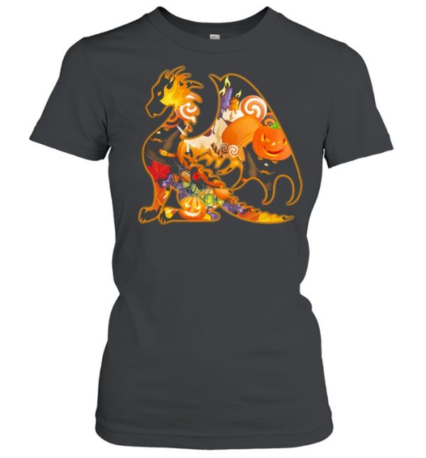 Dragon and Pumpkin Halloween 2021 shirt