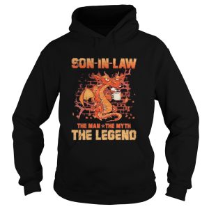 Dragon drink coffee son in law the man the myth the legend shirt 1