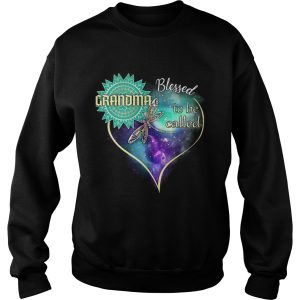 Dragonfly Blessed To Be Called Grandma TShirt 3