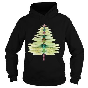 Dragonfly Christmas Tree Merry Xmas Dragonfly shirt 1