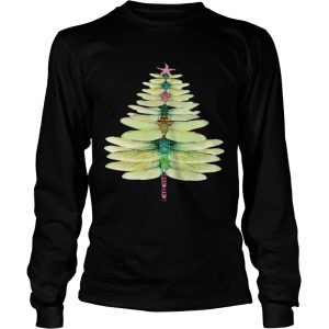 Dragonfly Christmas Tree Merry Xmas Dragonfly shirt 2