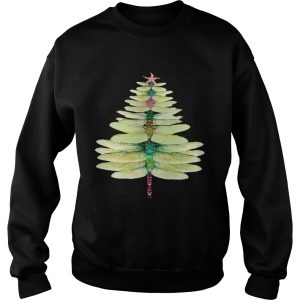 Dragonfly Christmas Tree Merry Xmas Dragonfly shirt 3