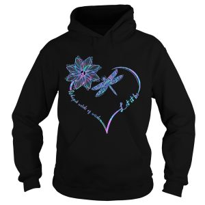 Dragonfly heart let it be whisper words of wisdom shirt 1