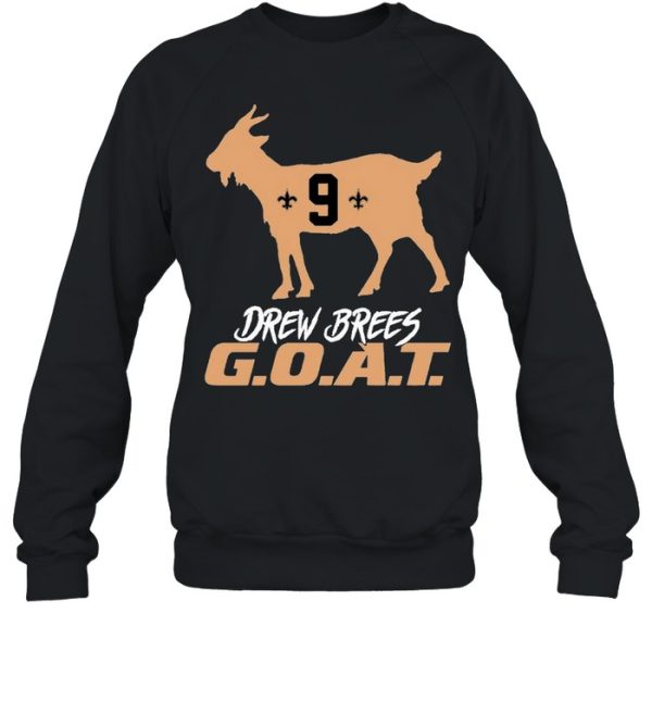 Drew Brees Goat New Orleans Saints 2021 shirt