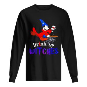 Drink up Witches Mickey Mouse wine Halloween shirt 1