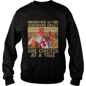 Driving My Neighbors Crazy One Chicken At A Time Face Mask Vintage Retro shirt