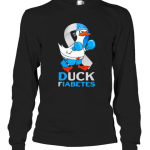 Duck Boxing Fiabetes Awareness T-Shirt