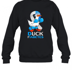 Duck Boxing Fiabetes Awareness T-Shirt