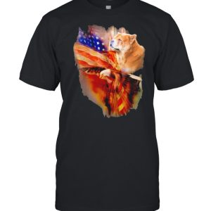 Eagle Chow Chow Collie American Wings Happy 4th Of July Shirt 1