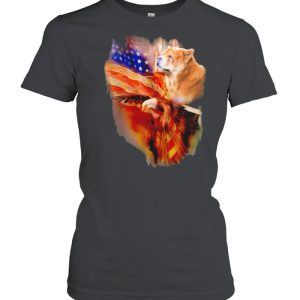 Eagle Chow Chow Collie American Wings Happy 4th Of July Shirt 2