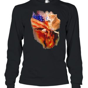 Eagle Chow Chow Collie American Wings Happy 4th Of July Shirt 3