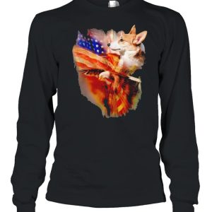 Eagle Corgi American Wings Happy 4th Of July Shirt 3