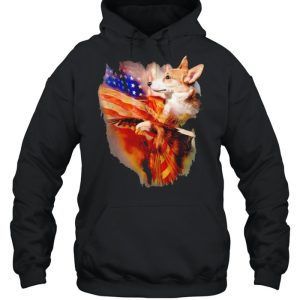 Eagle Corgi American Wings Happy 4th Of July Shirt 5