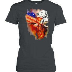 Eagle Dalmatian American Wings Happy 4th Of July Shirt 2