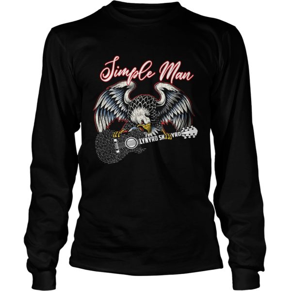 Eagle simple man Lynyrd Skynyrd shirt