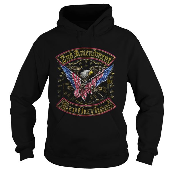 Eagles 2nd amendment brotherhood american flag shirt