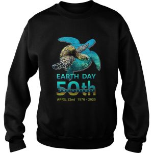 Earth Day 50th Anniversary April 22nd 1970 2020 Signatures shirt 2